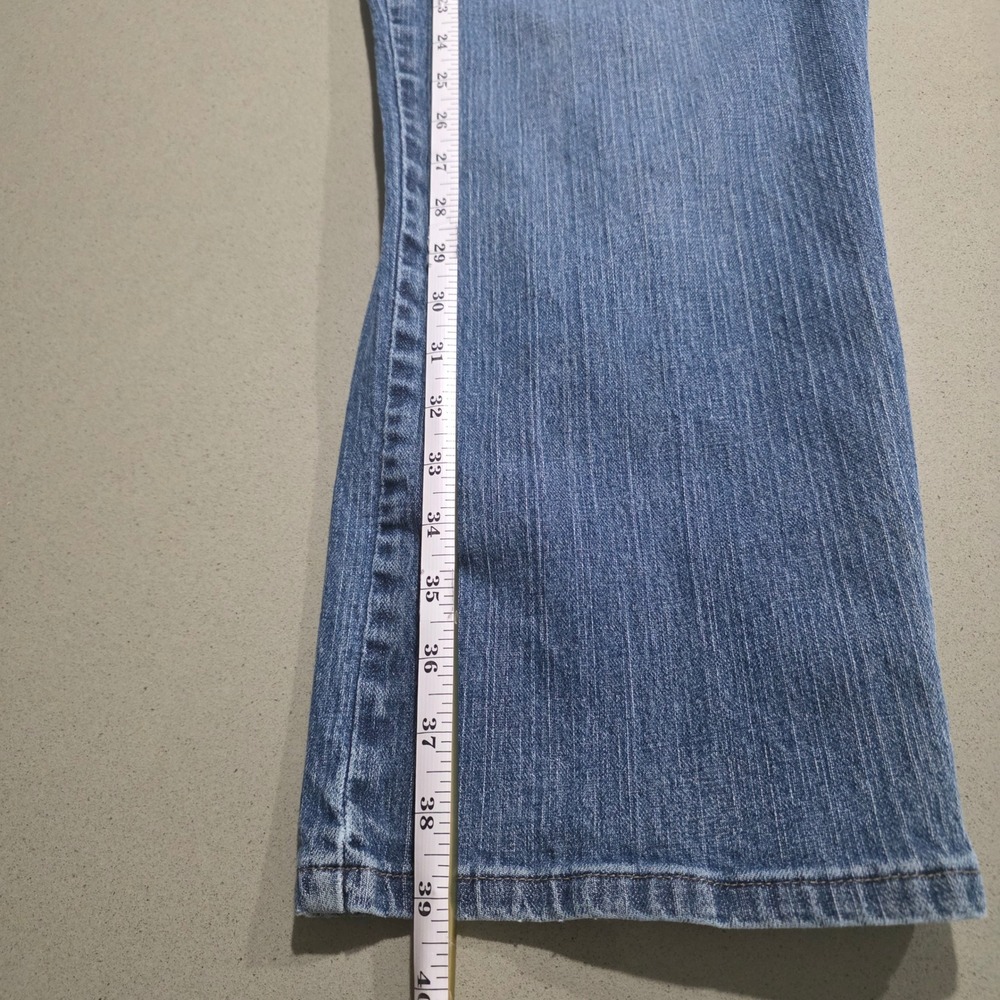 Riders by Lee Womens 24W P Medium Wash Straight Leg Jeans Petite Blue 157G186 - Picture 5 of 9